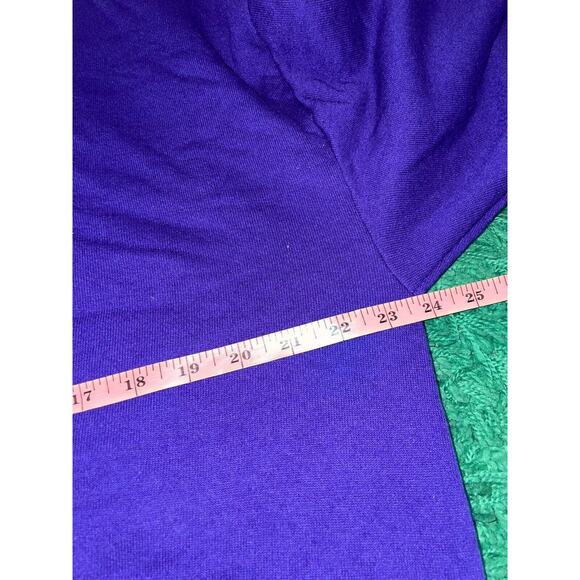 90s Vintage Jerzees Montana Big Sky Country Purple Graphic Sweatshirt VTG 1990s - Picture 10 of 11